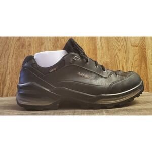 Lowa Renegade GTX Low Hiking Shoes Mens Size 10 Black Gore-Tex